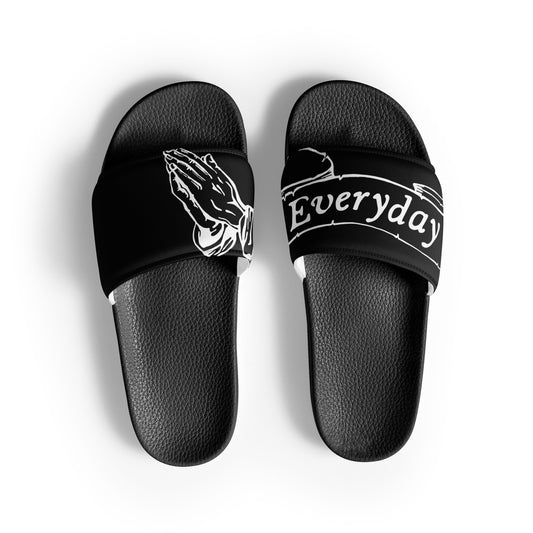 Women's Ultra-Comfy Christian Sandals: Pray Everyday Slides